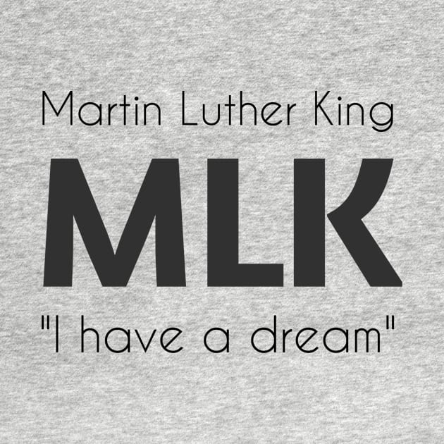 Martin Luther King - MLK "I have a dream". Light by DesignTon